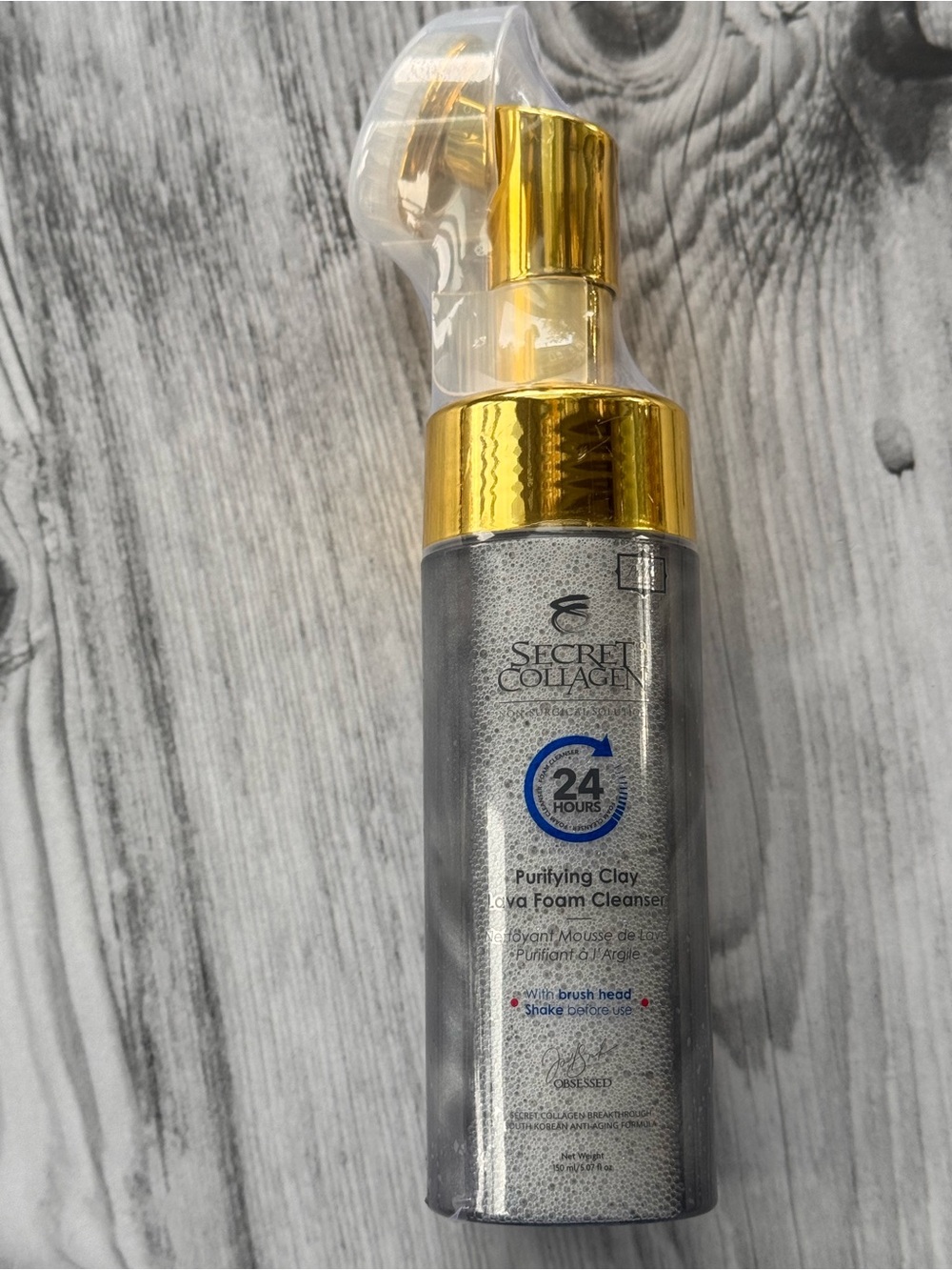 Secret Collagen Purifying Clay Lava Foam Cleanser 150ml